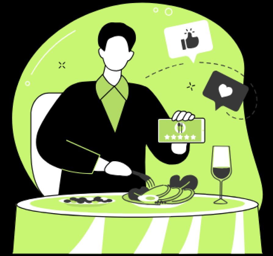 Food creator at a restaurant